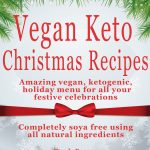 Christmas vegan keto recipe book