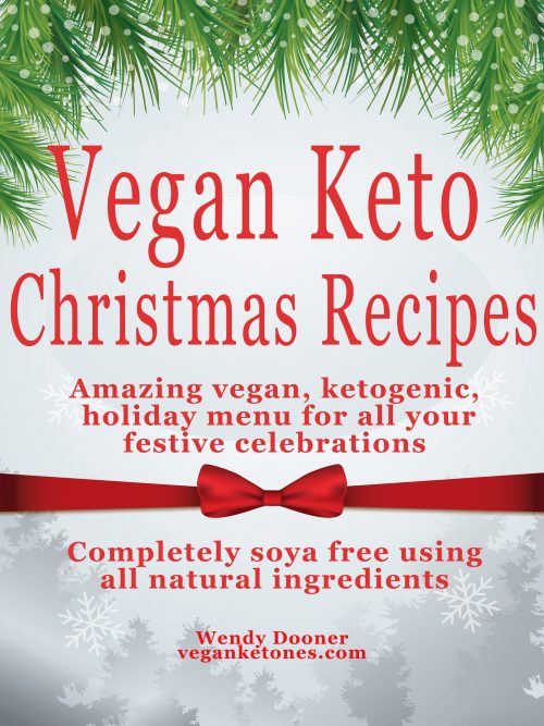 Christmas vegan keto recipe book